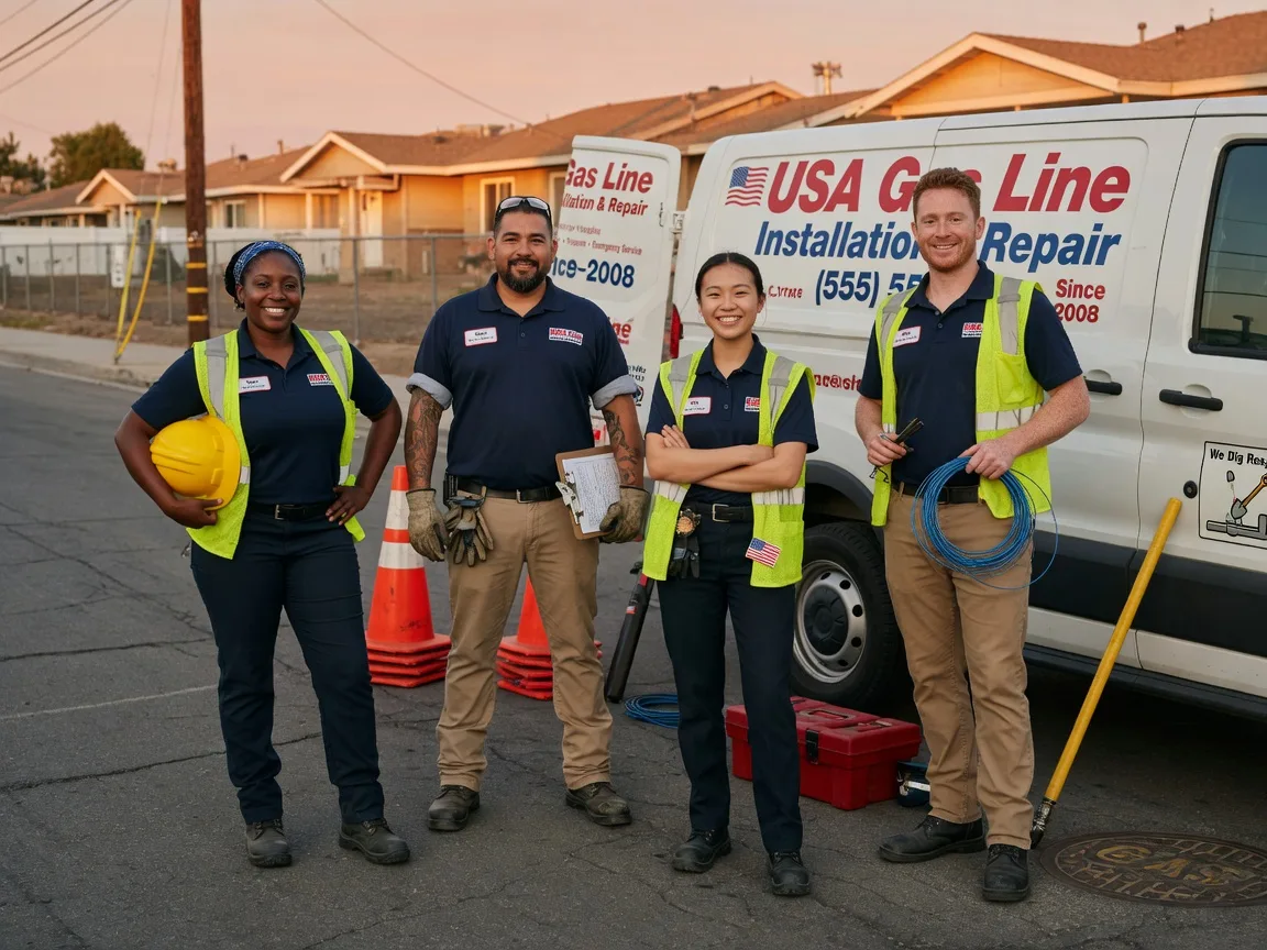 Gas Line Installation company in Laurel, IN